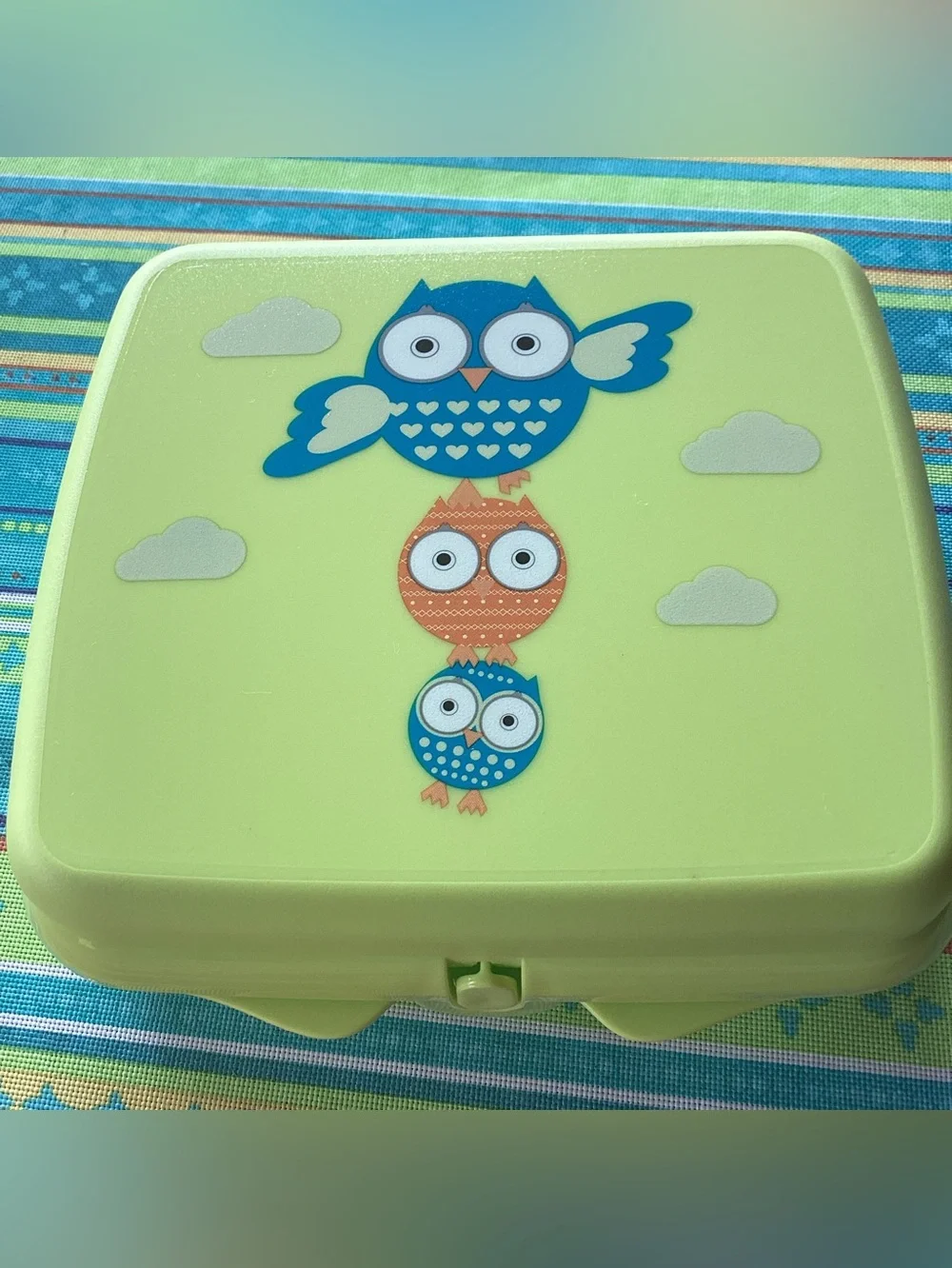 Tupperware owl kids
